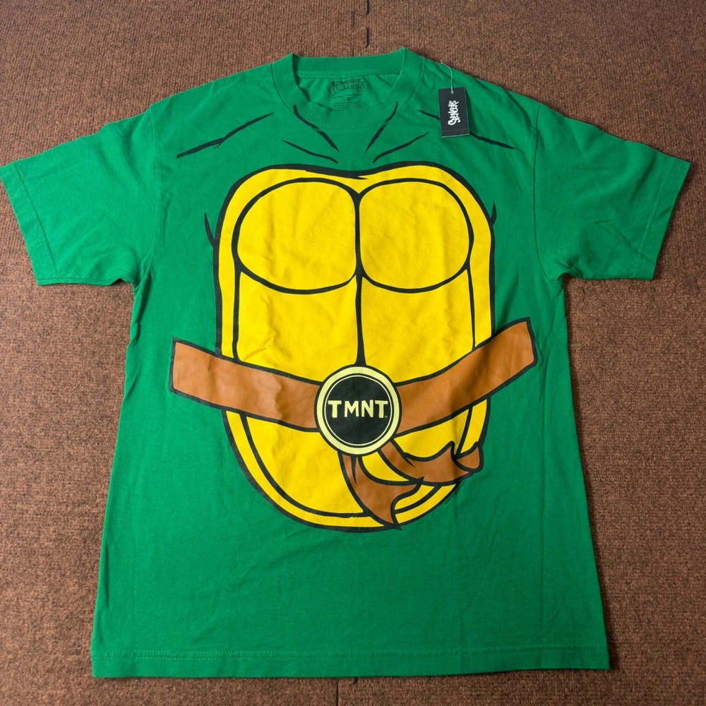 TMNT Teenage Mutant Ninja Turtles Costume T-Shirt Green Spencers Mens Large New